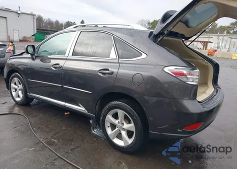 2010 Lexus Rx 350 from USA, damaged, VIN 2T2BK1BA2AC070939